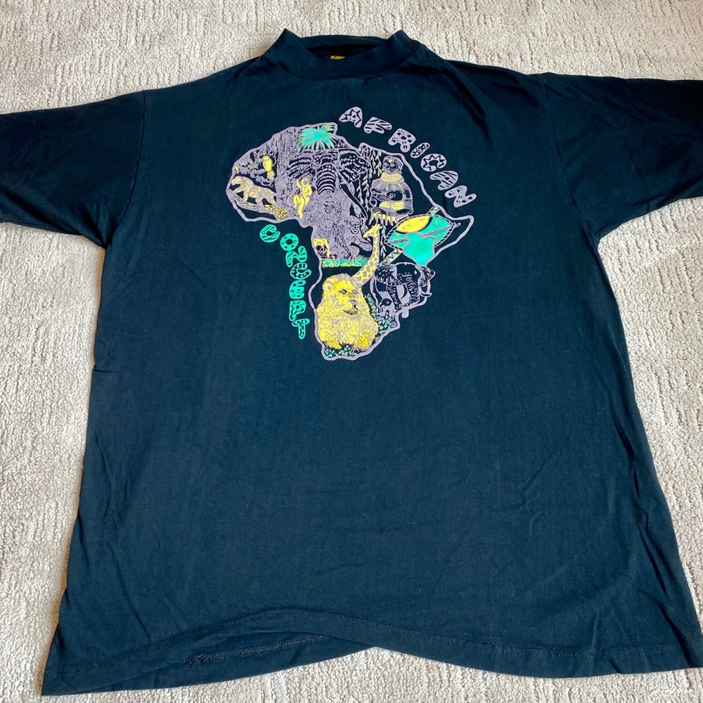 African Concept - Vintage T-Shirt -  XL